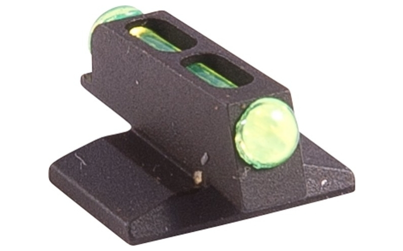 Novak Fiber optic front sight, green, .180'' high, fits colt 1911